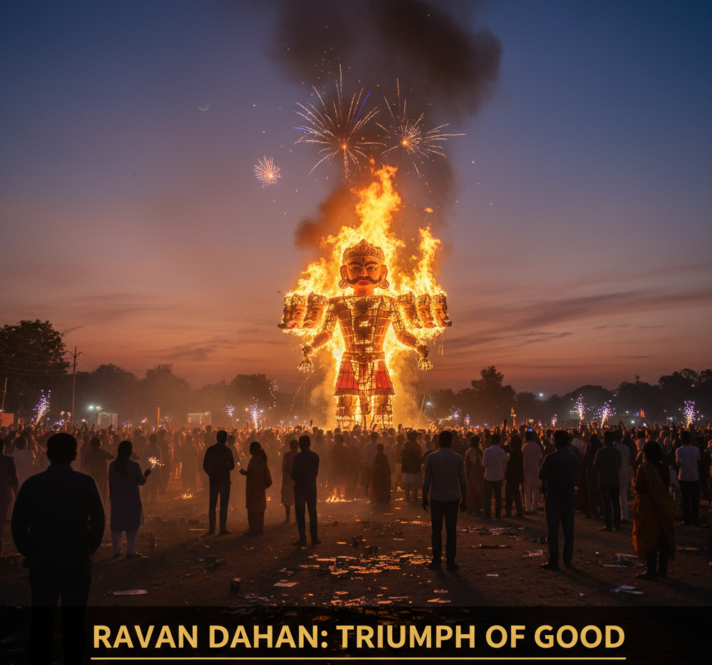 Ravan-Dahan-2025 Dussehra ki Kahani, Significance & Celebration happydussehra.in