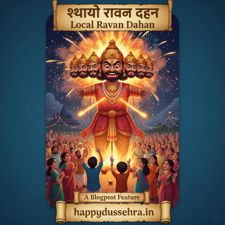 🔥 Local Ravan Dahan 2025 – Celebrate the Triumph of Good over Evil